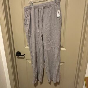 Ladies linen pants size M Old Navy brand.